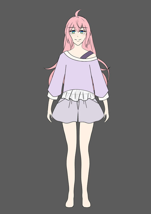 pink girl